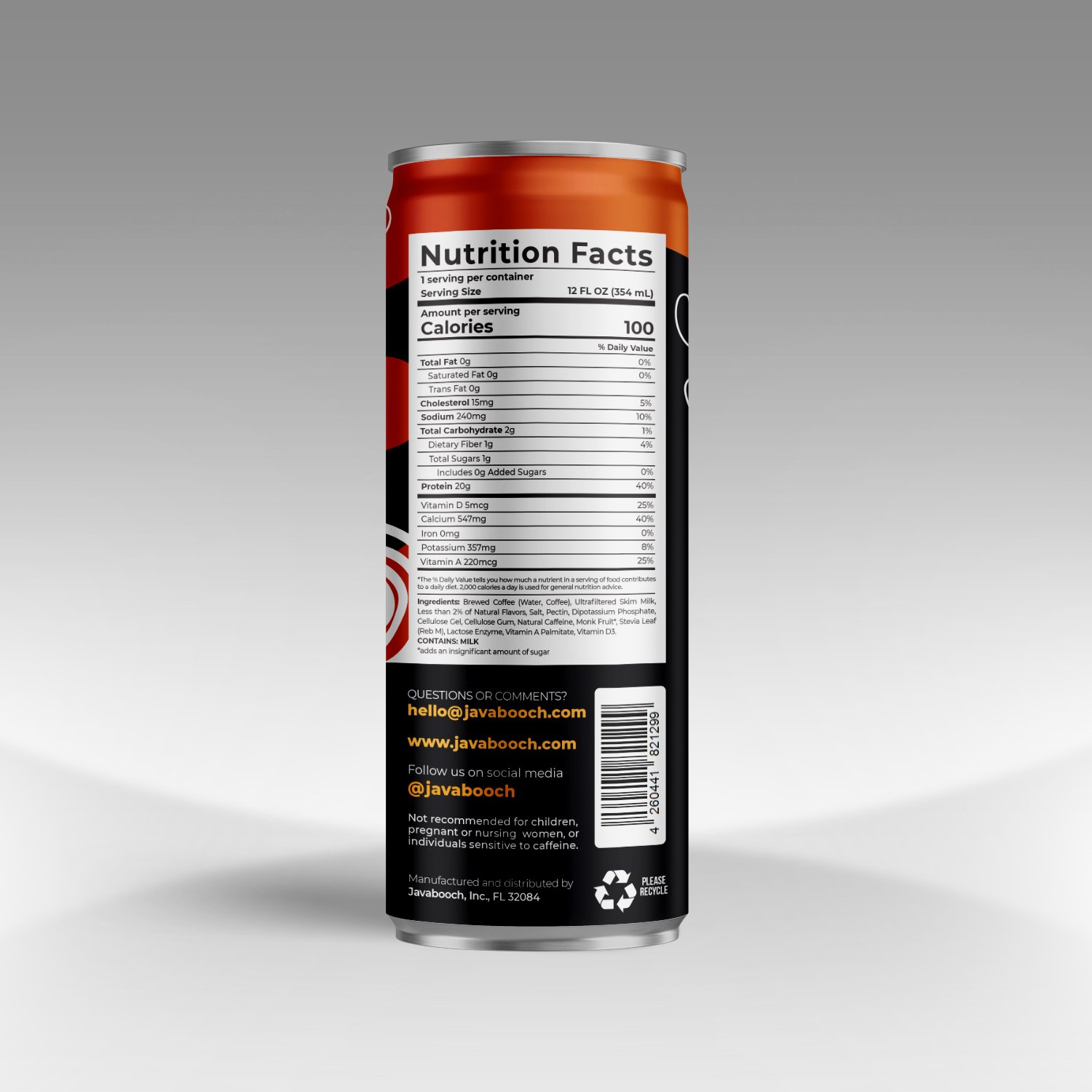 Javabooch Anaerobically Fermented RTD - Original Black - Image 2